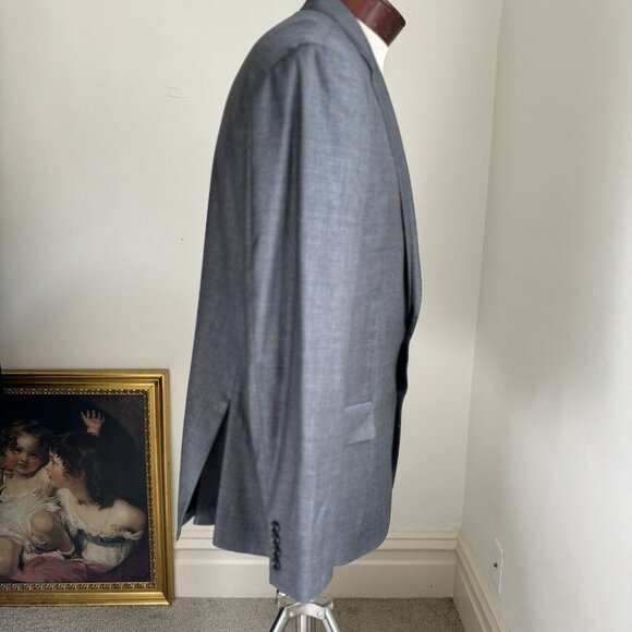 JCrew Ludlow Slim Fit Wool Blazer Sport Coat Jacket 42R NWOT Tollegno 1900 Gray - Picture 4 of 5